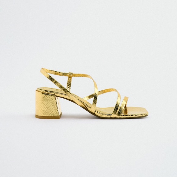 Zara Block Heels Size 39 Brand New